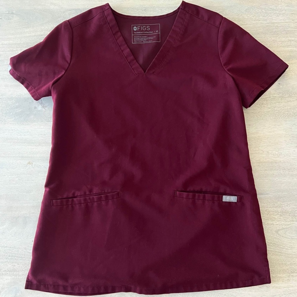 Figs - Catarina One-Pocket Scrub Top (XS)